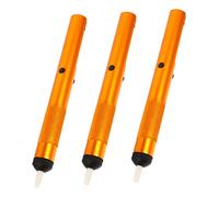 Hemobllo 3 Piezas Bomba Desoldadora Manual de Aluminio Set de Herramienta Potente de Succión para Eliminar Soldadura Placas Pcb Diseño Ergonómico para Uso Mano