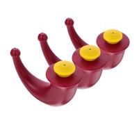 Hemobllo 3 piezas Botella de Irrigación Nasal Limpiador Nasal Portátil para Uso Doméstico y Cuidado Respiratorio Diseño Anatómico para Adultos