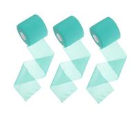 Hemobllo 3 Piezas de elástica deportiva cinta atlética cinta pre-envoltura deportiva envoltura atlética elástica esponja Verde