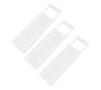 Hemobllo 3 Piezas Estante Extensible Ajustable para Armario Organizador de Estantes de Tensión para Armarios Gabinete y Despensa Fácil Instalación y Diseño Duradero