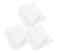 Hemobllo 3 piezas Paquete Unidades Almohadillas Reutilizables Aceite Ricino Suaves y Versátiles para Cuidado Corporal y Relajación