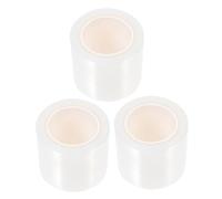 Hemobllo 3 piezas Película Transparente para Maquillaje de Cejas y Labios Envoltura Plástica Ligera y Transpirable para Cuidado Labial y Microblading Seguro Salones y Hogar