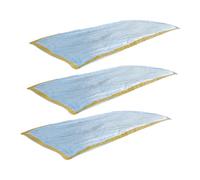 Hemobllo 3 Piezas Saco de Dormir de Supervivencia Térmico Unidades Bolsa Portátil Ligera Aislante para Camping Senderismo y Emergencias