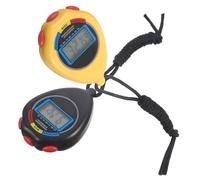Hemobllo 3 Series Temporizador Digital Deportivo con Pantalla Cronómetro Multifuncional para Ejercicio Y Running para Entrenamientos 2 Piezas X 3