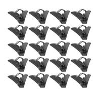 Hemobllo 30 Clips para Corbata de Hombre Negros Sujetacorbatas Metálicos Minimalistas Accesorios para Traje Fijadores Seguros para Eventos de Negocios Bodas y Uso Diario
