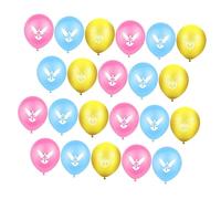 Hemobllo 30 Piezas Globos de Bautizo con Cruz Decoración de Fiesta para Rosas Accesorios para Shower y Celebraciones Infantiles