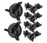 Hemobllo 30 Piezas Tornillos para Visera de Casco de Motocicleta Accesorios de Plástico Resistentes para Fijación Segura y Fácil Instalación de Compatibles con Cascos para Motoristas