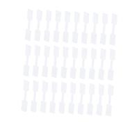 Hemobllo 300 piezas Etiquetas Precio Joyería Papel Cuadradas para Anillos y Pulseras Adhesivas Escritura Manual Paquete Unidades