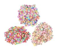 Hemobllo 3000 Piezas Pegatinas para Uñas Forma de Rebanada de Fruta Accesorios para Decoración de Uñas Decoración de Manicura DIY