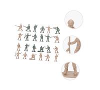 Hemobllo 360 Piezas Conjunto Soldados Miniatura de Fuerzas Especiales Juguetes Educativos para Interacción Entre Hijos de Ecológico