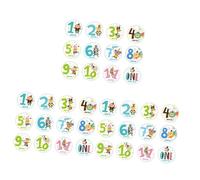 Hemobllo 36piezas Pegatinas Mensuales Para Bebés Adorables Animales Infantiles Para Capturar Momentos De Crecimiento Tarjetas Para Compartir Redes Sociales y Crear Recuerdos Para Niño