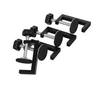 Hemobllo 4 Abrazaderas de Madera G para Carpintería Clips para Muebles de Exterior Sujetadores de Sofá Seccional Antideslizantes Base Extendida Accesorio para Unión Segura de Sofás y