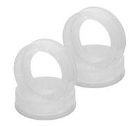 Hemobllo 4 Anillos de Recarga para Cubo de Pañales Blanco de Pe, Diseño Redondo, Antideslizante y Fácil Cambio a Mano para Baños y Uso Familiar
