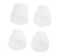 Hemobllo 4 Boquillas de Succión de Burbujas de Silicona Pequeñas, Accesorio para Máquina Facial de Oxígeno y Agua, Cabezales Suaves para Esteticistas, Repuestos para Spa Facial