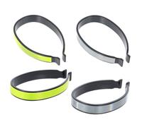Hemobllo 4 Clips Reflectantes para Pantalones De Ciclismo Correas Reflectantes De Seguridad Cinturón Reflectante para Correr Tobillera De Seguridad para En Bicicleta Equipo De