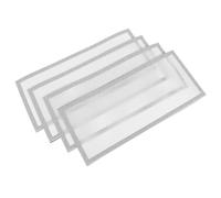 Hemobllo 4 Cubiertas de Ventilación Magnéticas Suelo Filtro de Malla Resistente y Diseño Estable, Fáciles de Instalar, para Ventilación y Edificios