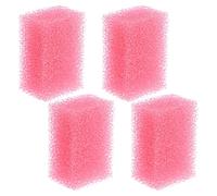 Hemobllo 4 Esponjas de Maquillaje y Cubrimiento de Cejas de Efectos Obsequios para Halloween Color Rosa, Esponjas Punteadas para Cosplay en Fiestas Temáticas