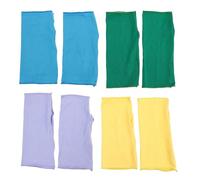 Hemobllo 4 Pares de Guantes de Medio Dedo para Mujer, Guantes de Protección Solar UV, Fáciles de Limpiar y Poner, Material Modal Cómodo para Exteriores