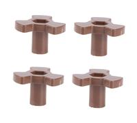 Hemobllo 4 piezas Acopladores de Motor para Microondas para de Plato Giratorio Accesorios de Repuesto para Hornos Microondas Instalación y Duraderos