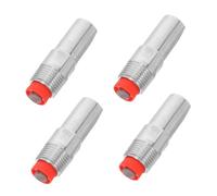 Hemobllo 4 Piezas Bebedero Automático para Lechones Boquillas Inoxidable con Conectores para Tanque de Agua Sistema de Hidratación Precisa para Cría de Cerdos y Cabras