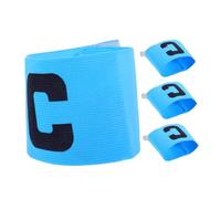 Hemobllo 4 Piezas Brazaletes de de Fútbol Ajustables Nylon Resistente para Entrenamiento y Partidos Profesionales Identificación de Líderes de Equipo Unisex