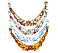 Hemobllo 4 piezas Clips de Banana para Cabello Rizado y Grueso Accesorios para Peinados Femeninos Pinzas Ergonómicas con Diseño Antideslizante y Sujetadores Prácticos para Coleta Elegante