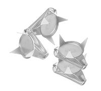 Hemobllo 4 Piezas Herramientas Inoxidable para Aplicar Glaseado Pinzas Ergonómicas para Artistas de Cerámica y