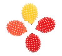 Hemobllo 4 Piezas Juguete para Gatos Juguete de Forma de Erizo Color Aleatorio para la Curiosidad y Fortalecer la Relación con Mascota Color Aleatorio