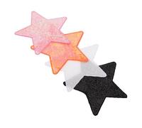 Hemobllo 4 piezas Parches de Lentejuelas Adhesivos Estrellas Brillantes para Ropa Mochilas Jeans DIY Creativos Remiendos Decorativos