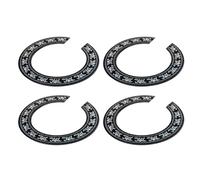 Hemobllo 4 piezas Pegatinas para Guitarra Clásica y Folk de Adhesivas Decorativas para Agujero de Sonido Accesorios Ligero y Portátil para Instrumentos Acústicos