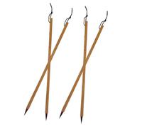 Hemobllo 4 piezas Pinceles Caligrafía para Principiantes y Profesionales Brochas Versátiles para Escritura Dibujo y Pintura Fácil Limpieza y Secado Kit de Unidades