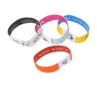 Hemobllo 4 Piezas Pulsera Cristiana Reversible de Tela con Acceso Interactivo a Escrituras para Jóvenes y Hombres en Escuela Dominical y Ministerio Juvenil