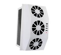 Hemobllo 4 Ventiladores De Ventilación Para Coche Con Ia Ventilador Solar De Escape Radiador De Ventilación Accesorios De Refrigeración Para Coche Ventilador De Ventilación Para Coche