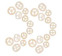 Hemobllo 40 Piezas Juguetes Masticables para Conejos y Hámsteres Rodajas Naturales de Lufa para Cuidado Dental y Diversión de Morder Protección para Muebles y Salud Bucal de Pequeños