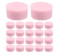Hemobllo 40 Unidades Rodamientos Giratorios de Plástico Rosa para Decoración de Uñas, Accesorios DIY para Arte de Uñas Eje Giratorio y Creatividad Manual