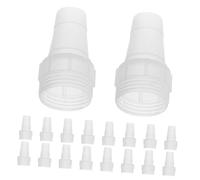 Hemobllo 40piezas Adaptador De De Manguera Plástica Para De Globos De Agua Kit De Llenado Rápido y Compatible Varios Tipos De Globos Material Resistente y