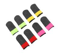 Hemobllo 4pares Funda Dedo Antideslizante Resistente Sudor Versátil Accesorio Fácil Lavar Cosida Mano