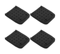 Hemobllo 4piezas Almohadillas Antideslizantes para Suelas de Zancos de Yesero Goma Resistente con Tornillos para Reemplazo Rápido Construcción Pintura y Cableado Eléctrico