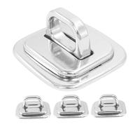 Hemobllo 4piezas Anclaje Candado Cable Portátil Accesorio Anclaje Escritorio Placa Seguridad Llave Combinación Protección Computadora