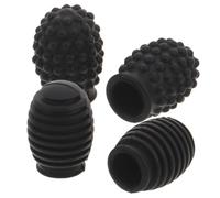 Hemobllo 4piezas Batería Suave Amortiguadores para Baquetas Puntas de Silicona Accesorios Silenciosos para Practicar sobre Superficies Sólidas