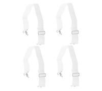 Hemobllo 4piezas Correa Para Caja De Nailon Ajustable Portador De Caja Para Banda De Música Repuestos Para Instrumentos De Percusión Musical Correa De Hombro Para Tambor