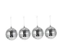 Hemobllo 4piezas Decoración Bola de Espejos para Barra Bolas de Espejos de Discoteca para Decoración de Fiestas Esferas Reflectantes de Vidrio para Fiesta