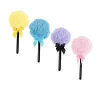 Hemobllo 4piezas Esponja de Belleza Borla para Maquillaje Facial Esponjosa Aplicador de Polvos Sueltos para Principiantes y Profesionales para Maquillaje Diario