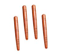 Hemobllo 4piezas Pluma de Acupuntura de Madera de Masaje para Puntos de Acupresión Varilla de Acupresión para Masaje el Hogar