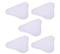 Hemobllo 5 Almohadillas Triangulares Lavables para Mopa de Vapor Fundas Reutilizables para Limpiadora a Vapor H2O Paños Absorbentes para Limpieza Profunda de Suelos Accesorios para Mopa