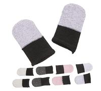 Hemobllo 5 Pares Gaming Dedales Antideslizantes Pulgar Tenis Algodon