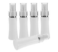 Hemobllo 5 Piezas Frascos De Viaje Para Champú y Loción Frascos De Loción Vacíos Con Dosificador Reutilizables Para Baño y Ducha