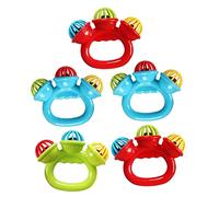 Hemobllo 5 piezas Juguetes de para Bebés Suave para Calmar y Desarrollar Habilidades Motoras Adecuado para Cuna y Paseo Diseño Seguro y Duradero Color Aleatorio Color Aleatorio