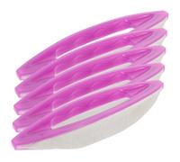 Hemobllo 5 piezas Pulidor de Uñas con Cera Oveja Herramienta de Manicura con Tira para Encerado Suave y Resistente para Cuidado del de Uñas