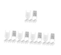 Hemobllo 5 Series Alfombra del Piso Proteger La Madera Dura No Almohadillas De Fieltro Chair Patinar Almohadillas para Muebles Protector De Suelo El Plastico 5 Piezas X 5